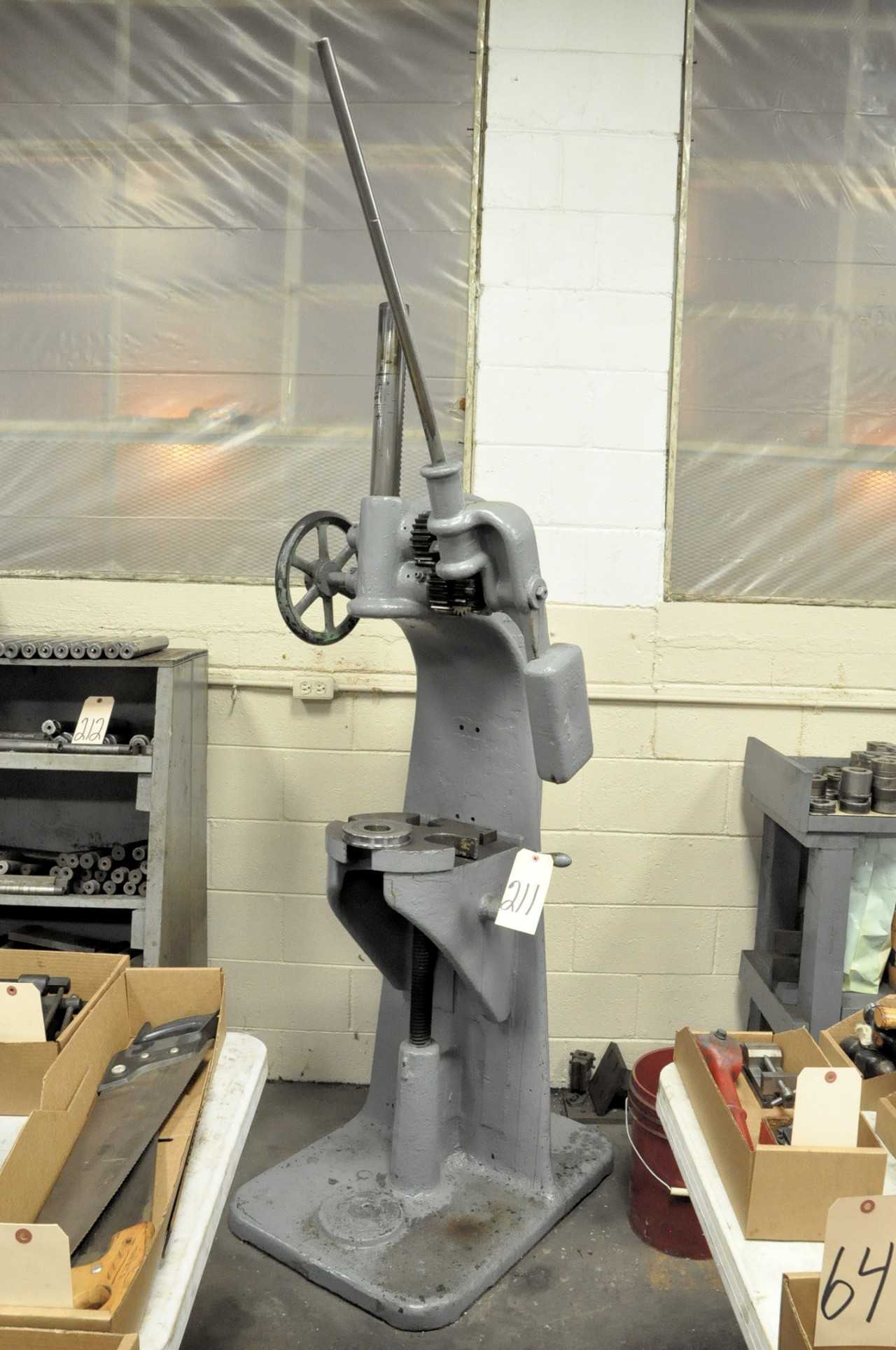 Greenerd No 5 Floor Standing Arbor Press - MECHANICAL STAMPING PRESSES