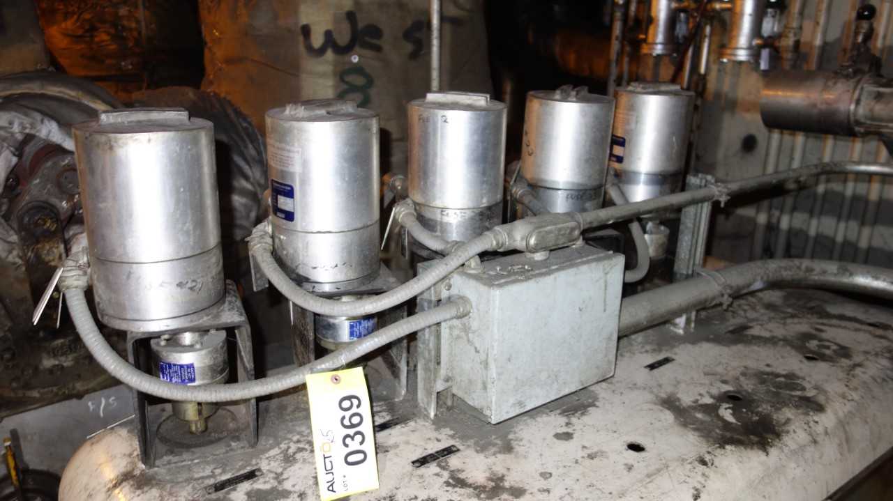 LOT OF 5 FOXBORO JORDAN 4-1630 TURBINE DRAIN VALVE ROTARY ACTUATOR - VALVES