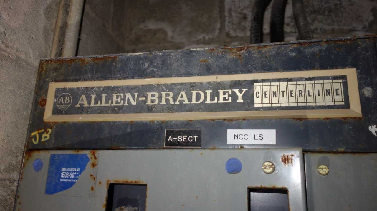 2X SECTIONS OF ALLEN BRADLEY CENTERLINE MCC - AUTOMATION & CONTROLS