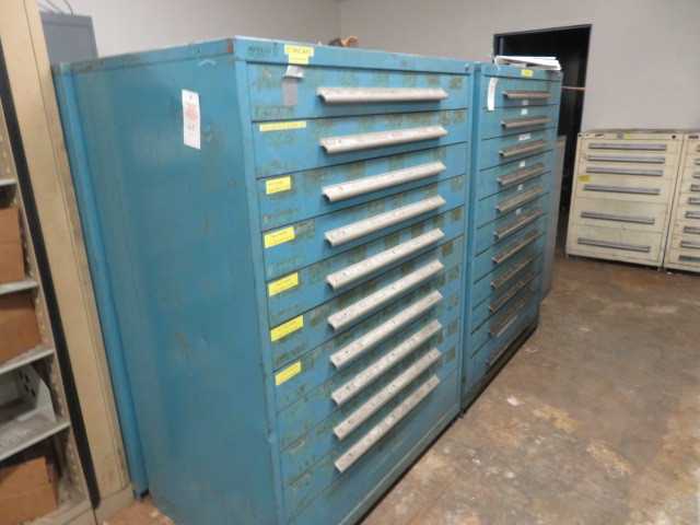 10 Drawer Tool Cabinet and Contents - MISCELLANEOUS