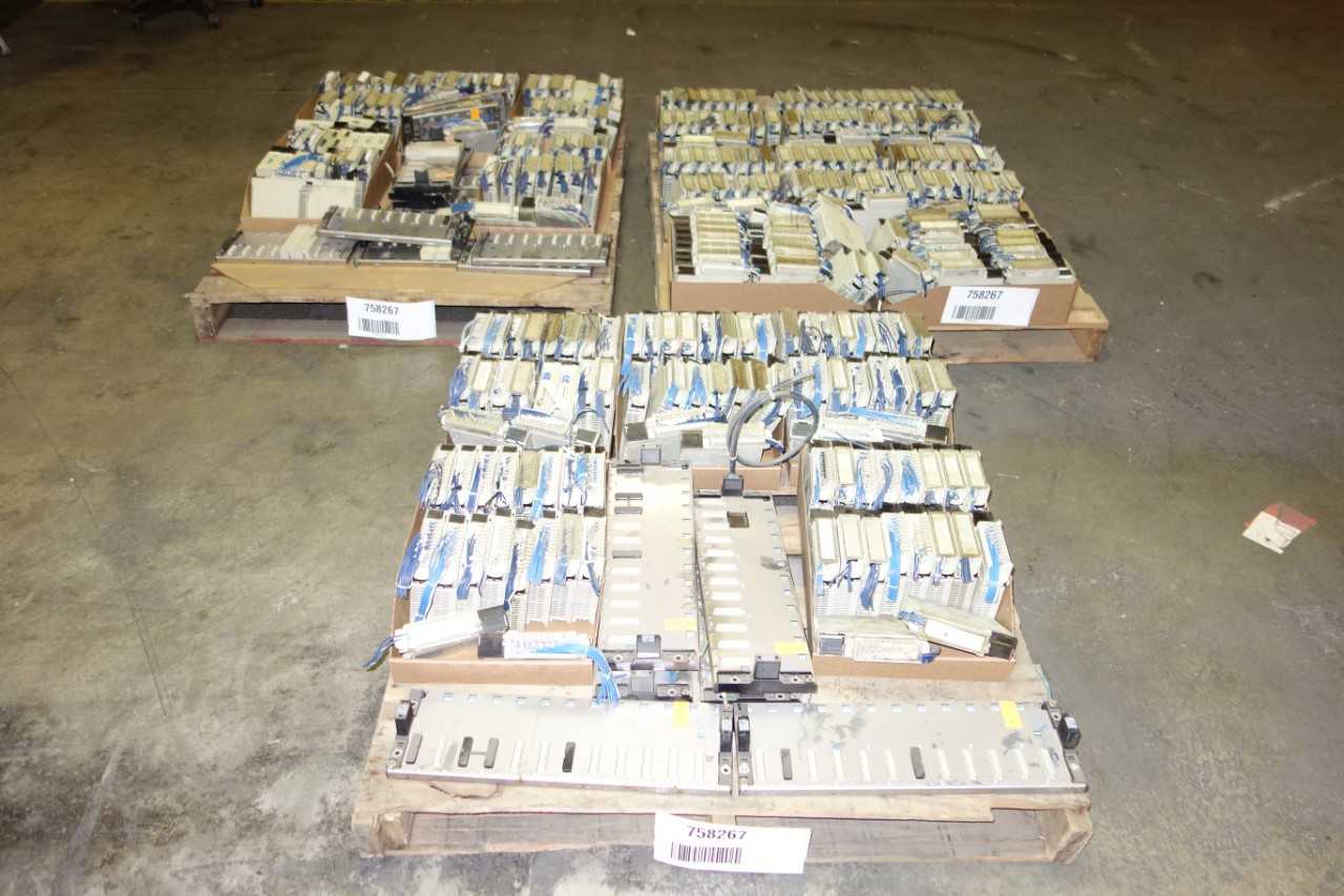 3 PALLETS OF ASSORTED PLC MODULES - AUTOMATION & CONTROLS