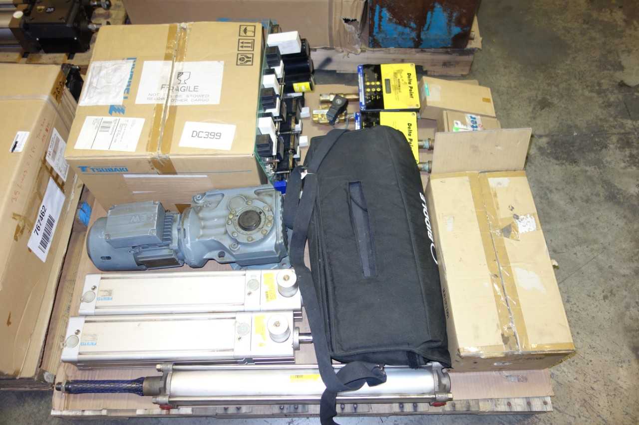4 PALLETS OF ASSORTED AUTOMOTIVE SURPLUS - INDUSTRIAL PARTS