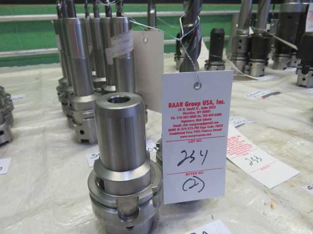 2	Erickson	HSK63 AHC 16095M Hydraulic Chuck LOT - MISCELLANEOUS