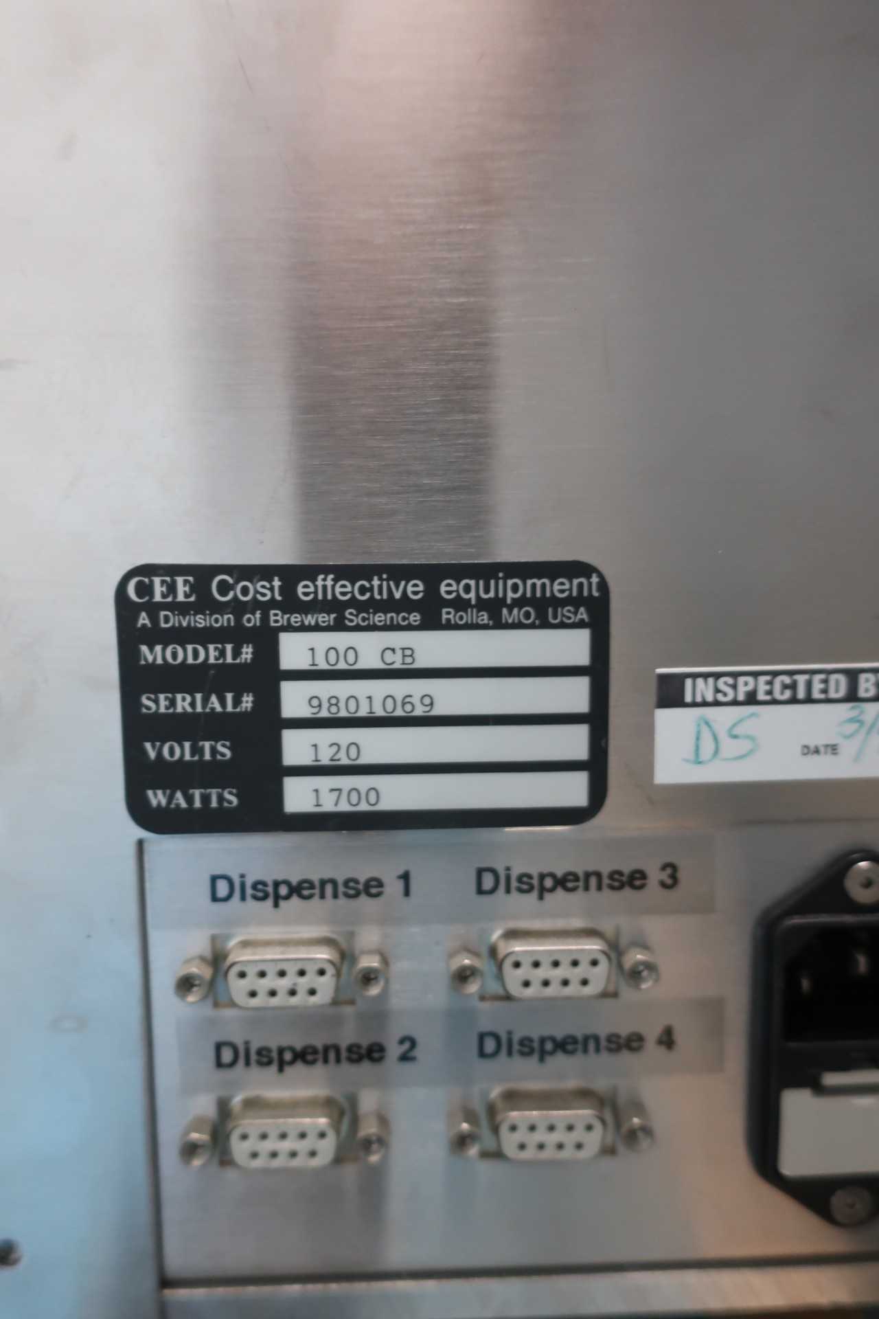CEE PHOTORESIST SPINNER - MACHINING ACCESSORIES & TOOLING