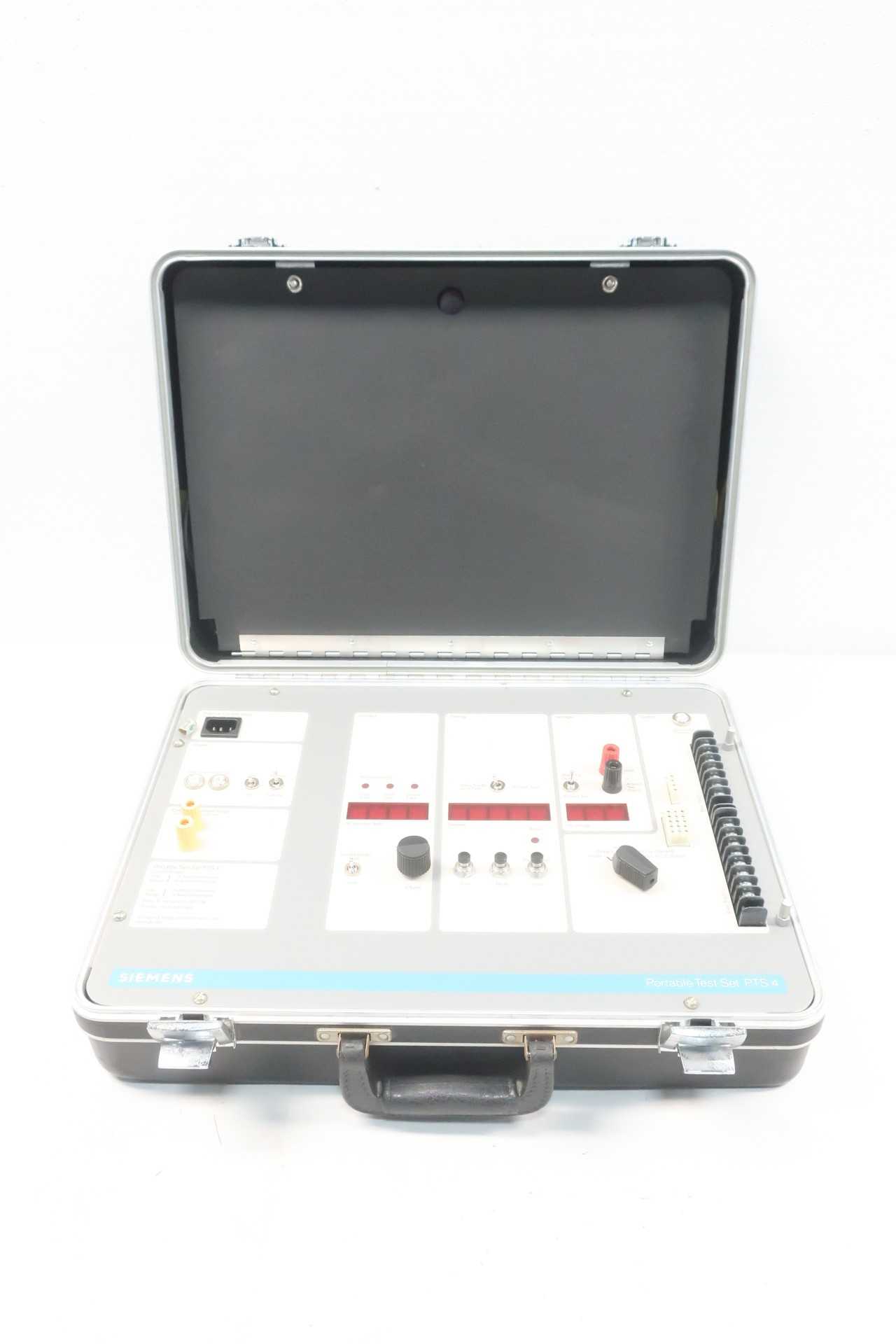 SIEMENS PTS4 PORTABLE CIRCUIT BREAKER TEST SET TEST EQUIPMENT - CIRCUIT BREAKERS SIEMENS PTS4 PORTABLE CIRCUIT BREAKER TEST SET TEST EQUIPMENT - CIRCUIT BREAKERS
