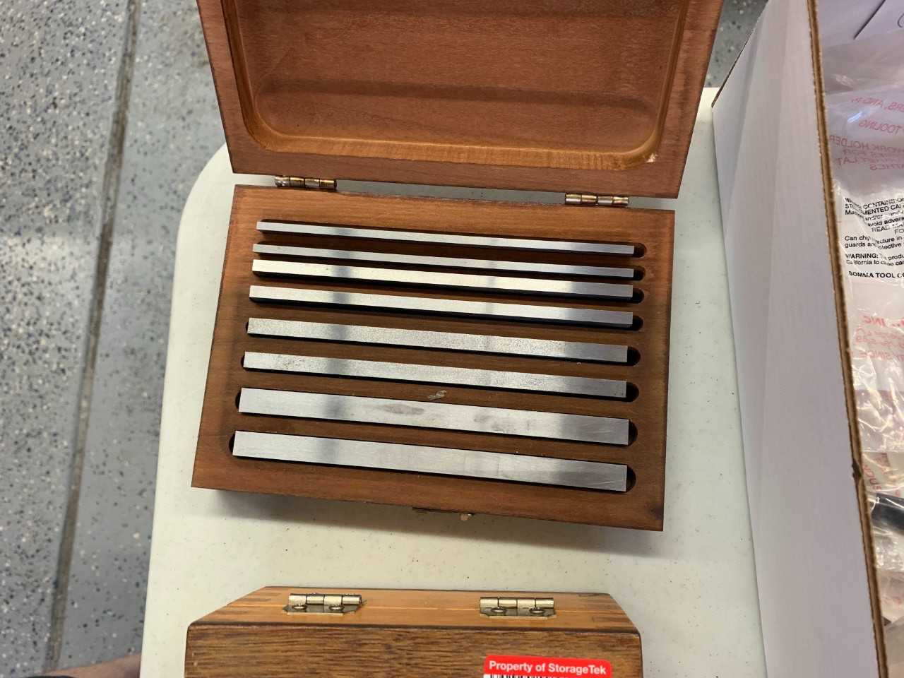 Starrett Parallel Set in Wooden Box - ELECTRIC POWER TOOLS