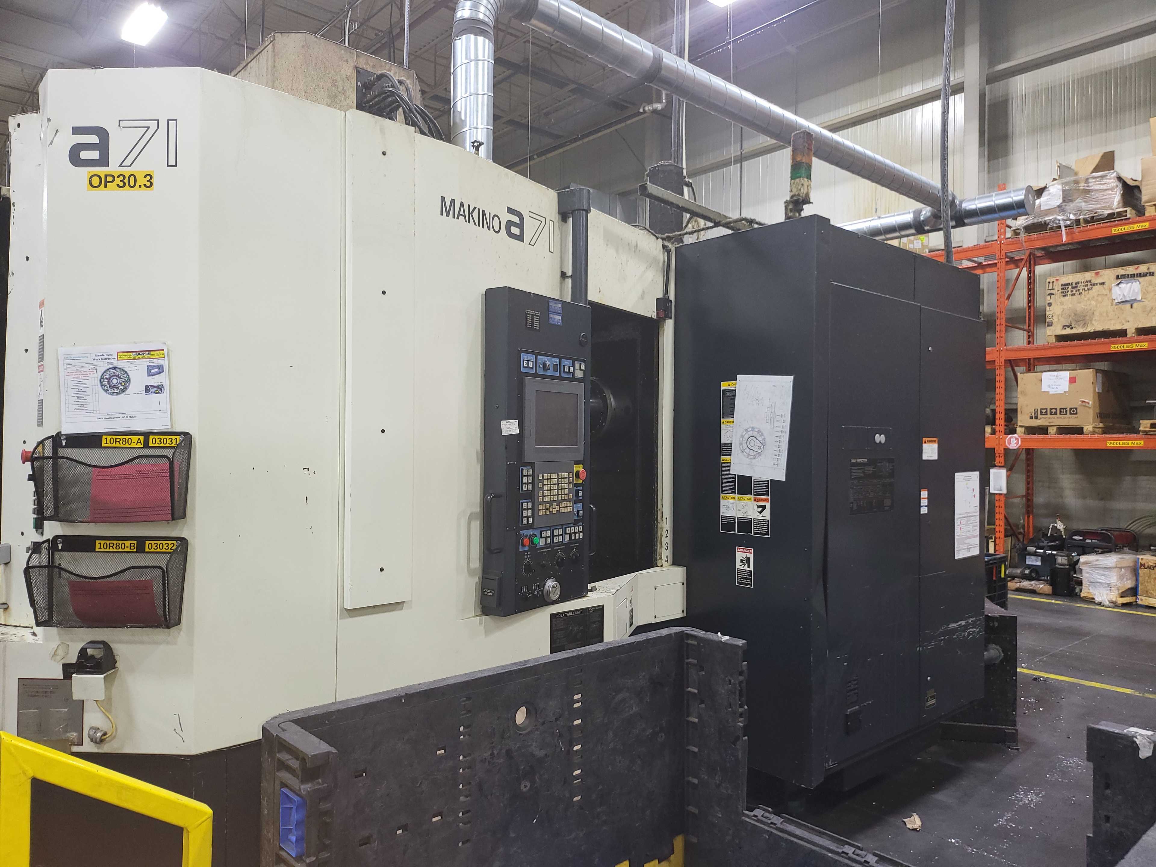 2005 Makino A71 Horizontal Machine Center - MACHINING CENTERS