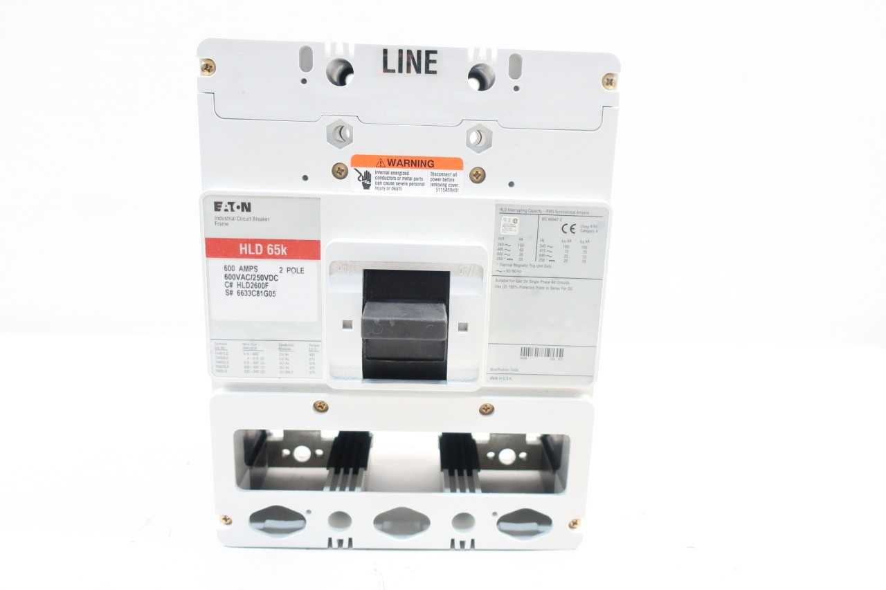 Eaton HLD2600F Circuit Breaker 600A - CIRCUIT BREAKERS