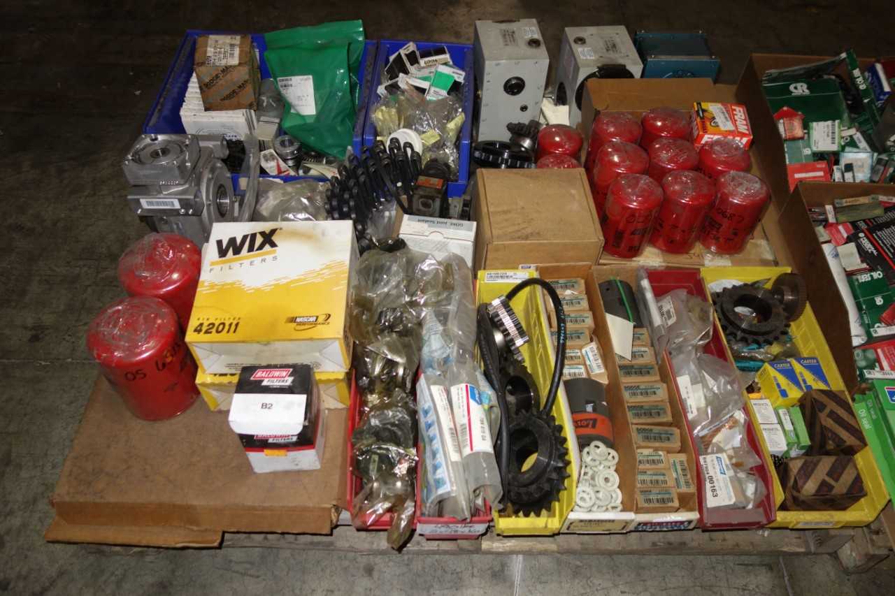 2 PALLETS OF ASSORTED POWER TRANSMISSION - POWER TRANSMISSION