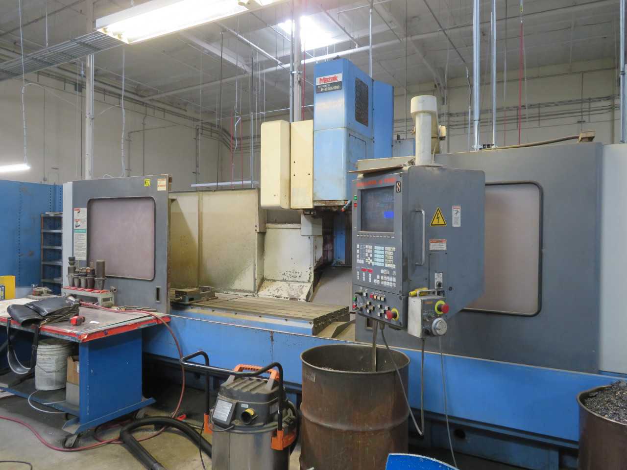 Mazak Model is MTV 655/80 Vertical Machining Center - MISCELLANEOUS