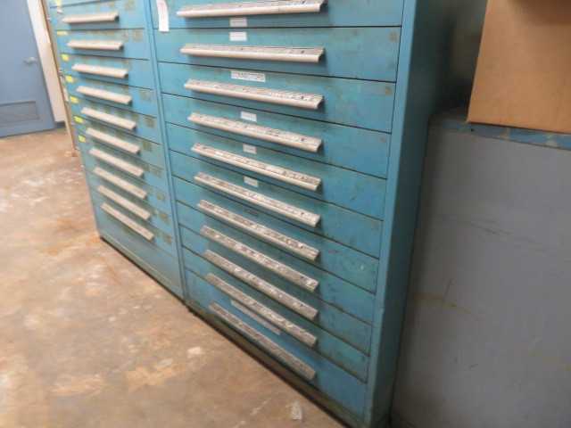 10 Drawer Tool Cabinet and Contents - MISCELLANEOUS