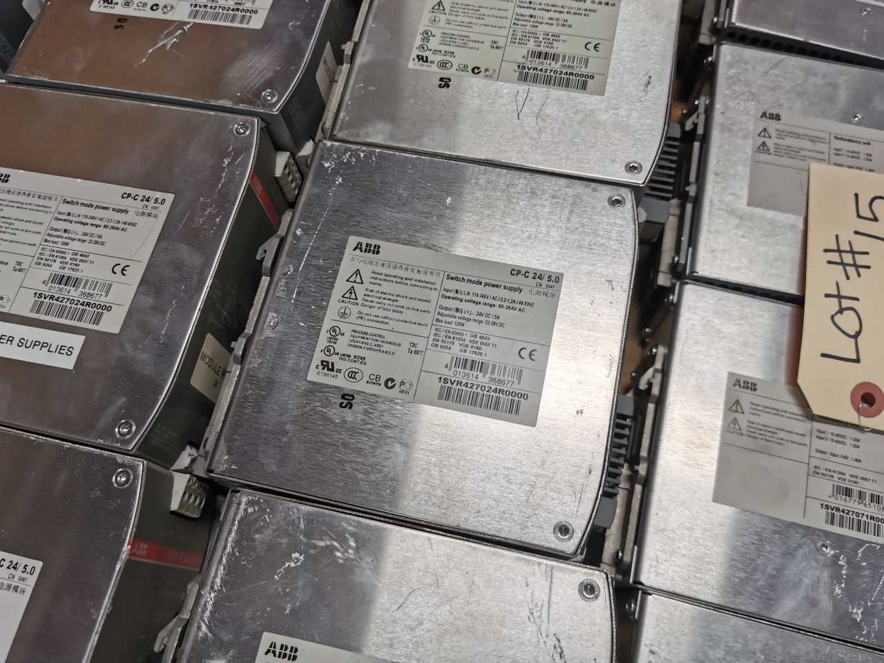 Pallet of ABB 24VDC Power Suplies - ELECTRICAL COMPONENTS