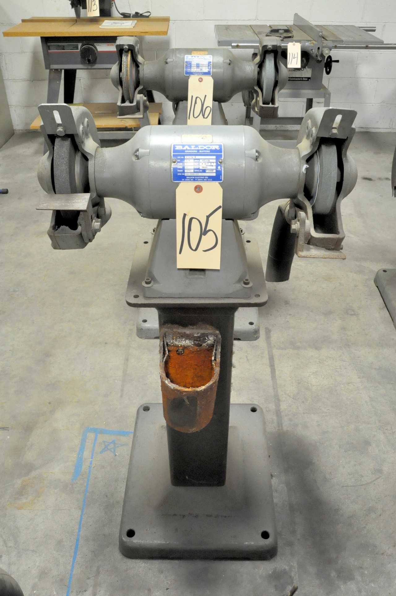 Baldor Pedestal Grinder - GRINDING MACHINES