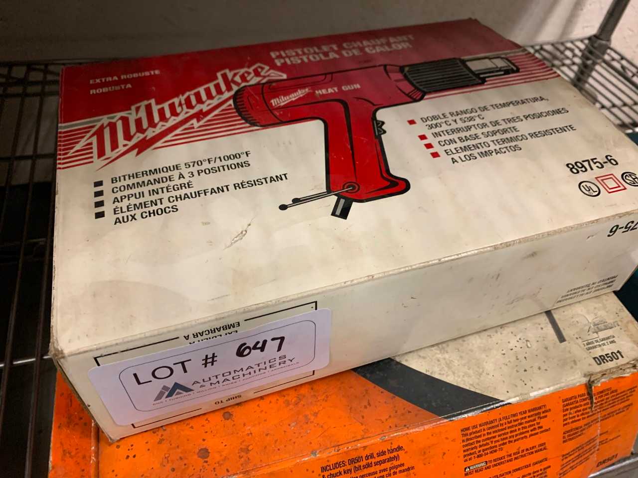 Milwaukee Heat Gun & B&D Electric Impact - ELECTRIC POWER TOOLS