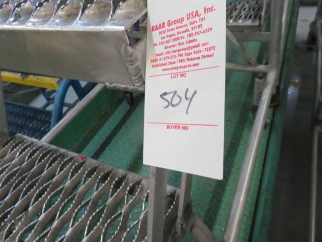 Aluminum Step on Wheels - MISCELLANEOUS
