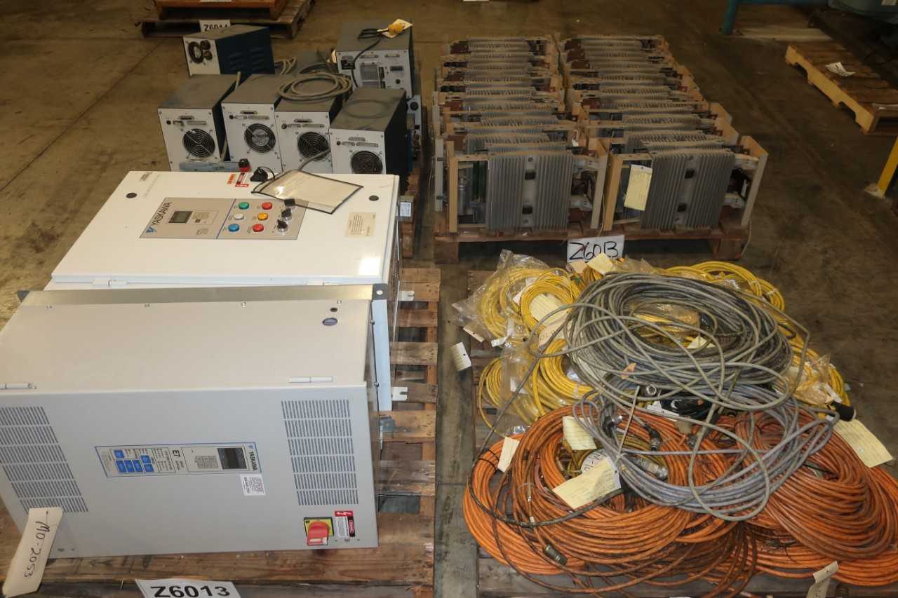 4 PALLETS OF ASSORTED ELECTRICAL EQUIPMENT - ELECTRICAL COMPONENTS
