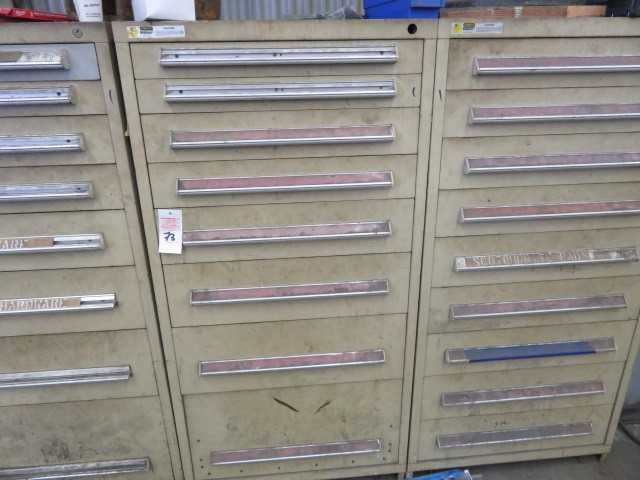 8 Drawer Tool Cabinet with contents - MISCELLANEOUS