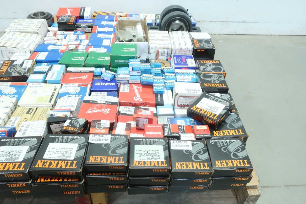 PALLET OF ASSORTED BEARINGS - BEARINGS