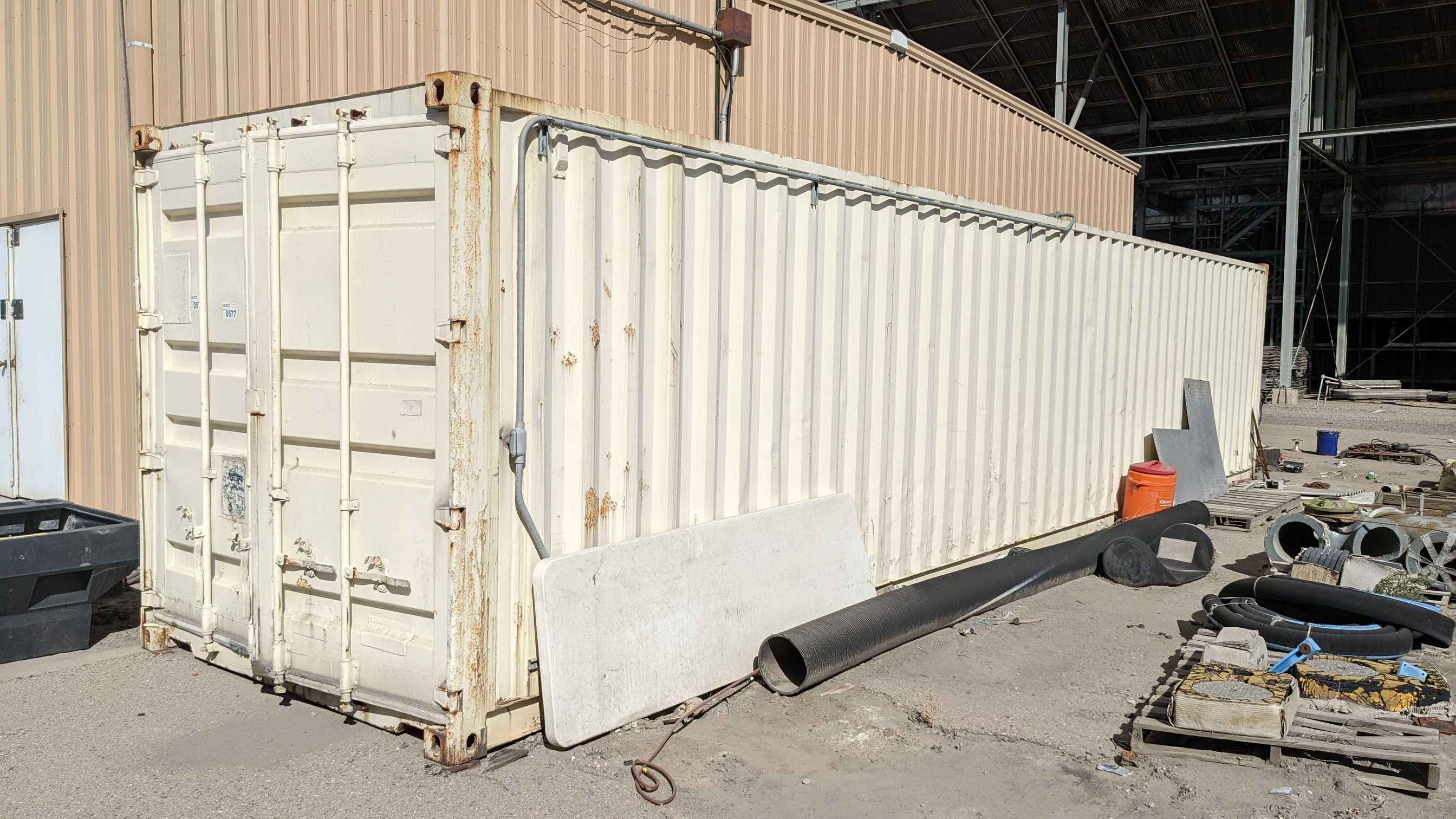 SHIPPING CONTAINER - INDUSTRIAL PARTS