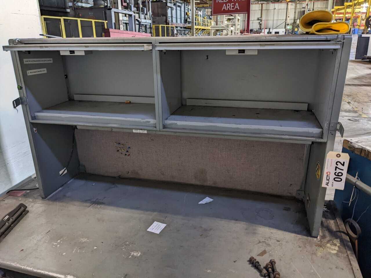 INDUSTRIAL STEEL WORK DESK - PLANT & FACILITY EQUIPMENT