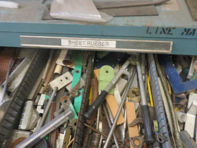 8 Drawer Tool Cabinet with contents - MISCELLANEOUS
