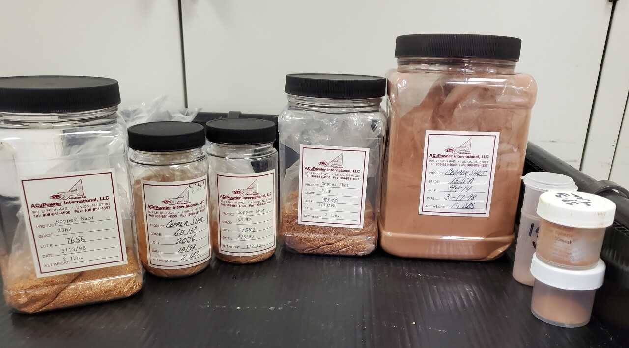 Copper Shot - 20 pounds - WIRE MANUFACTURING EQUIPMENT