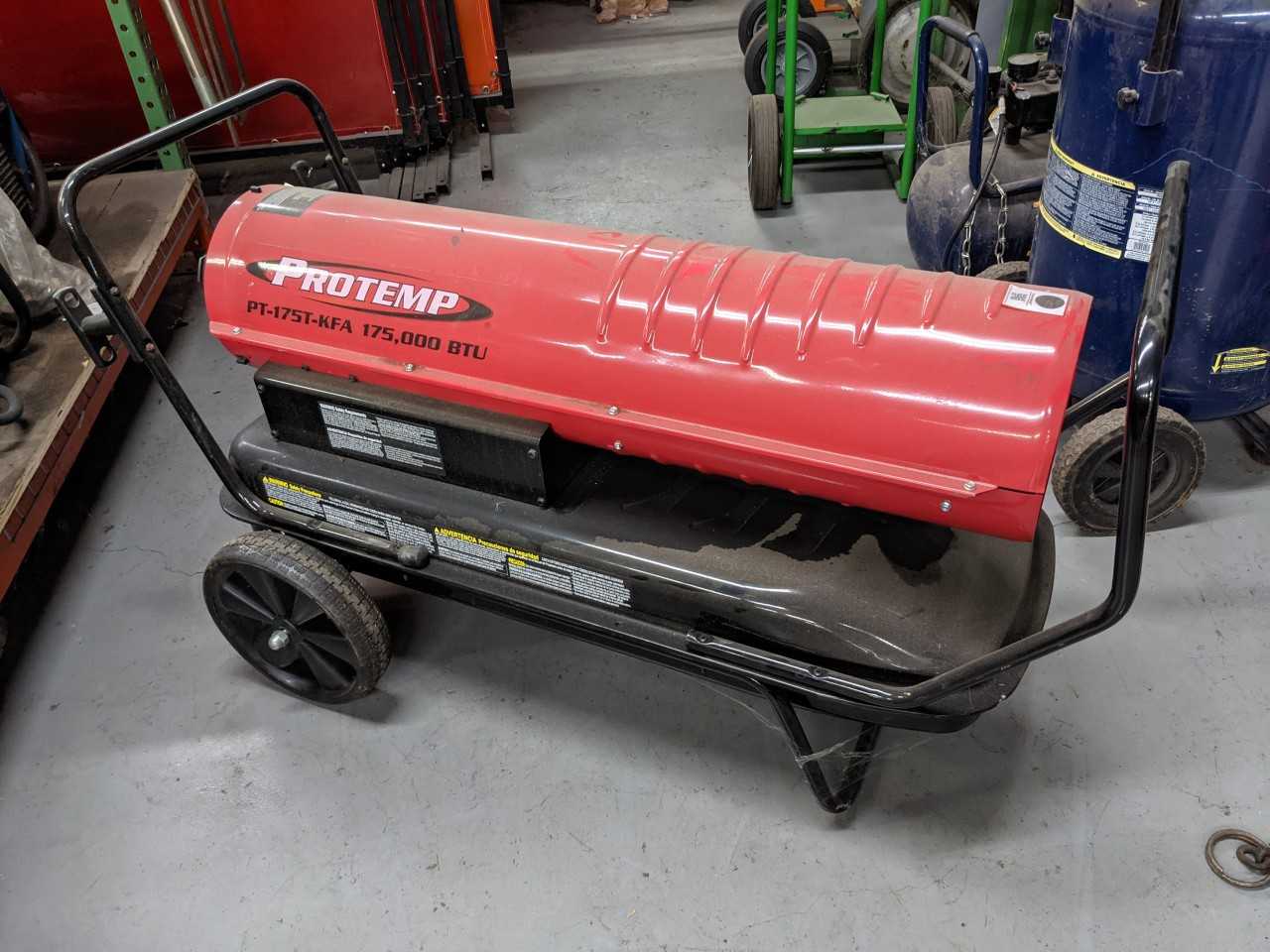 Protemp Portable Oil fired Heater 175000BTU - UNIT HEATER
