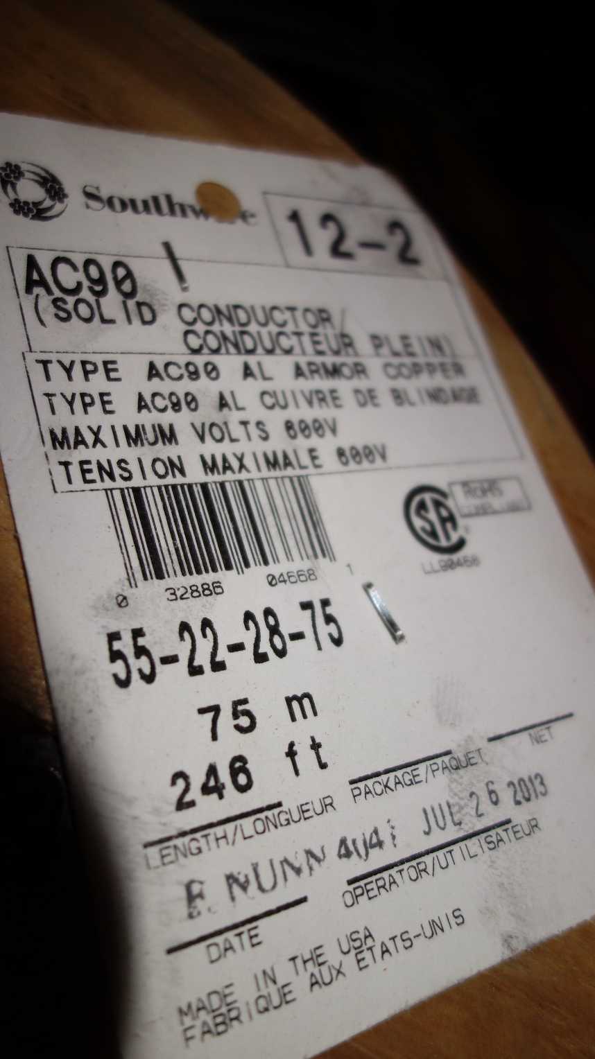 LOT OF ASSORTED SPOOLS OF WIRE - ELECTRICAL COMPONENTS
