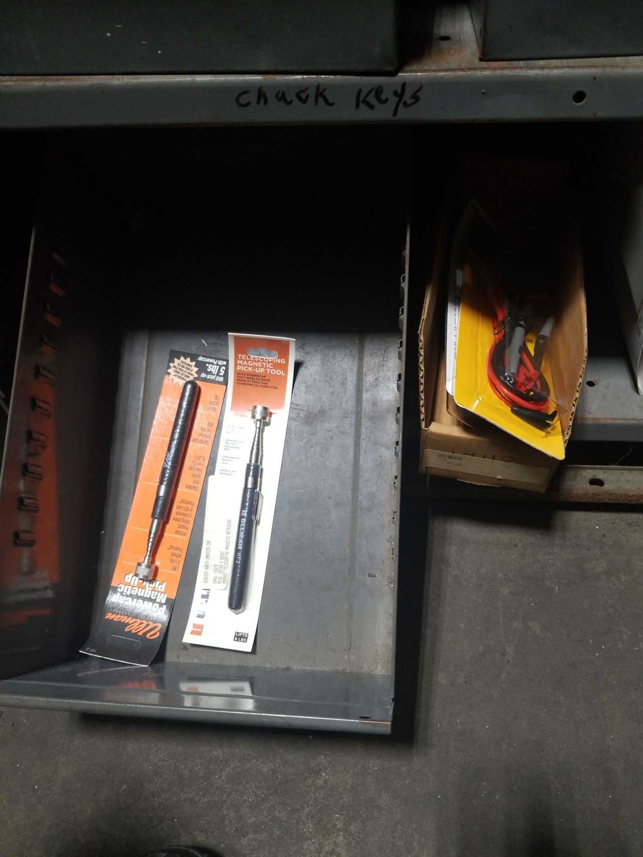 STORAGE CABINET WITH HAND TOOLS - MISCELLANEOUS