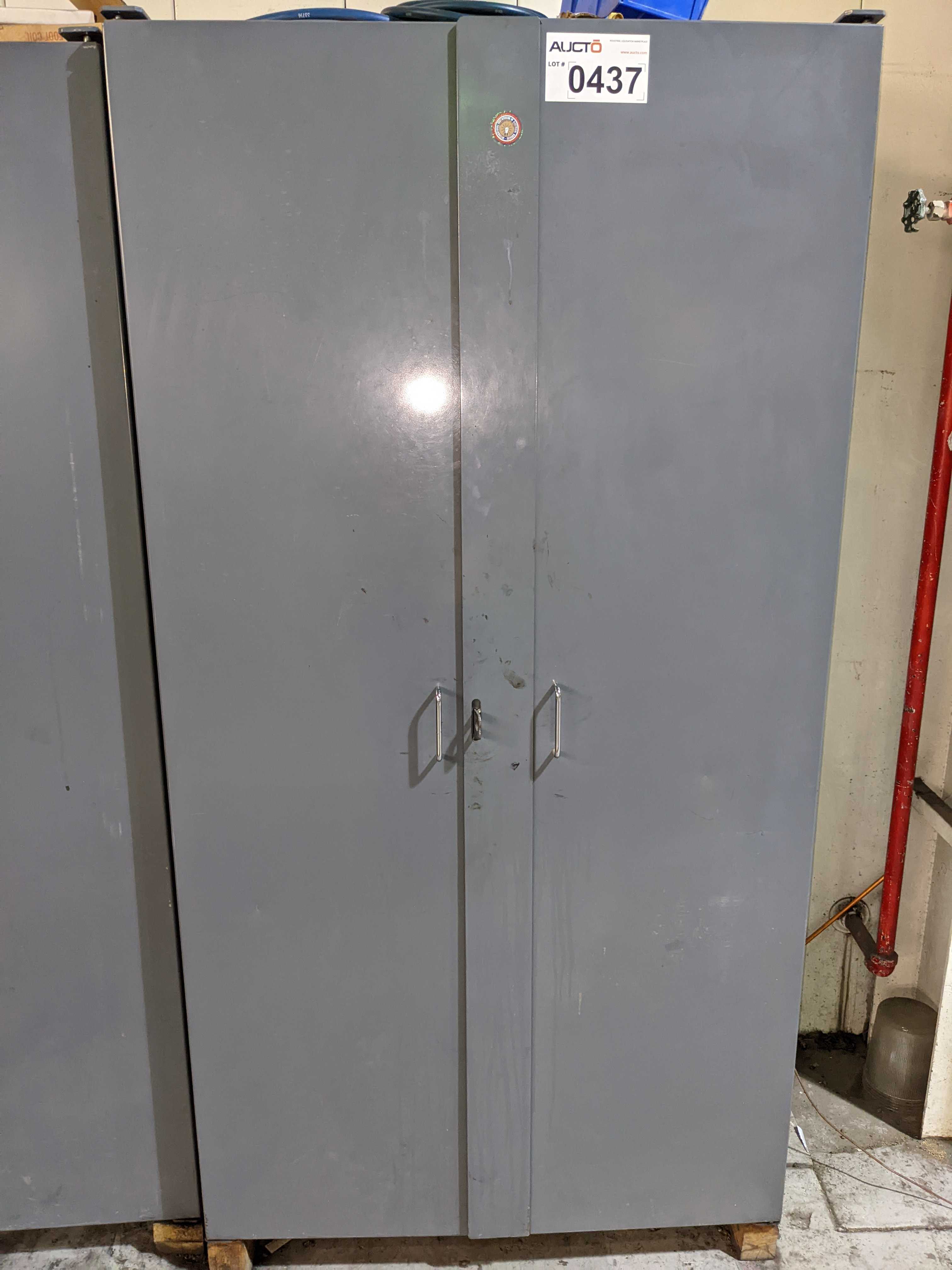 CABINET AND CONTENTS - INDUSTRIAL PARTS