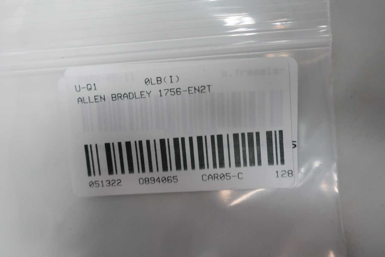 ALLEN BRADLEY 1756-EN2T ETHERNET MODULE - AUTOMATION & CONTROLS
