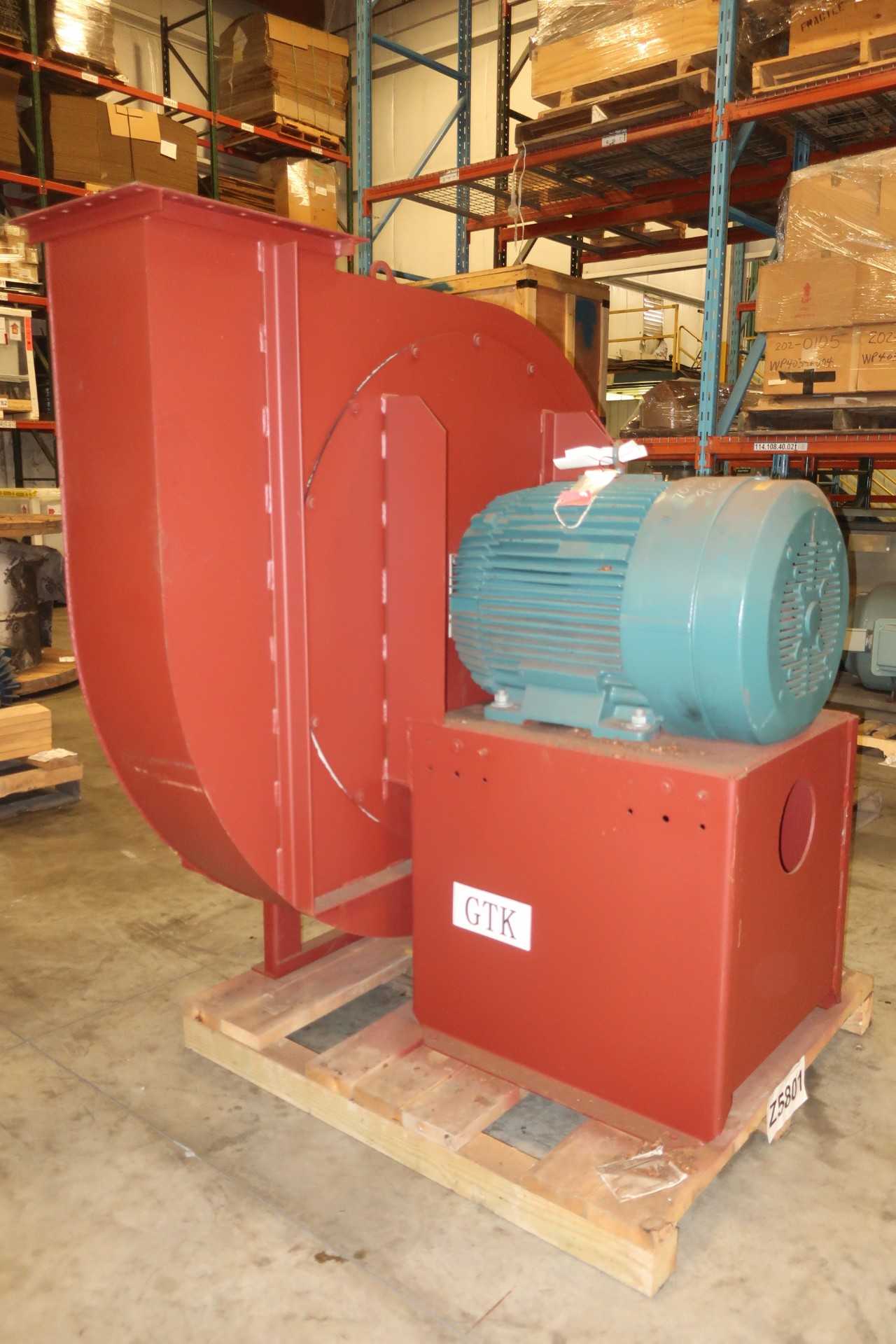 SEVERE DUTY PRESSURE BLOWER 100HP 460V 3PH 1800RPM - BLOWER FAN
