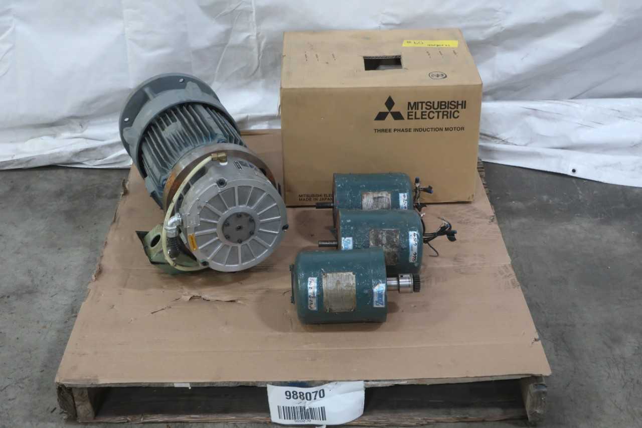 PALLET OF ASSORTED MOTORS - ELECTRIC MOTORS