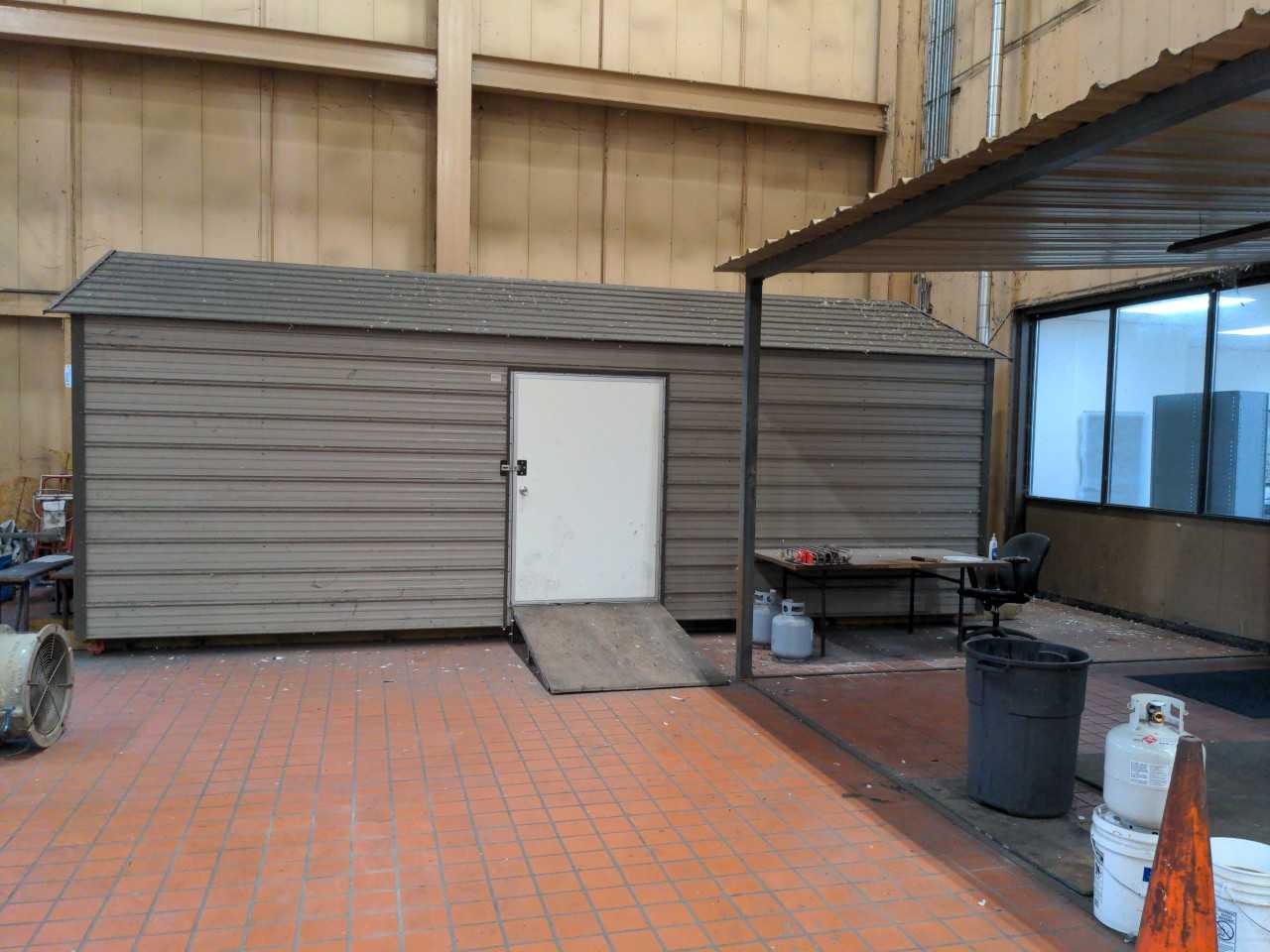 Gemco Portable Building  approximately 12' x 24' x 10' - Without Contents - MATERIAL HANDLING
