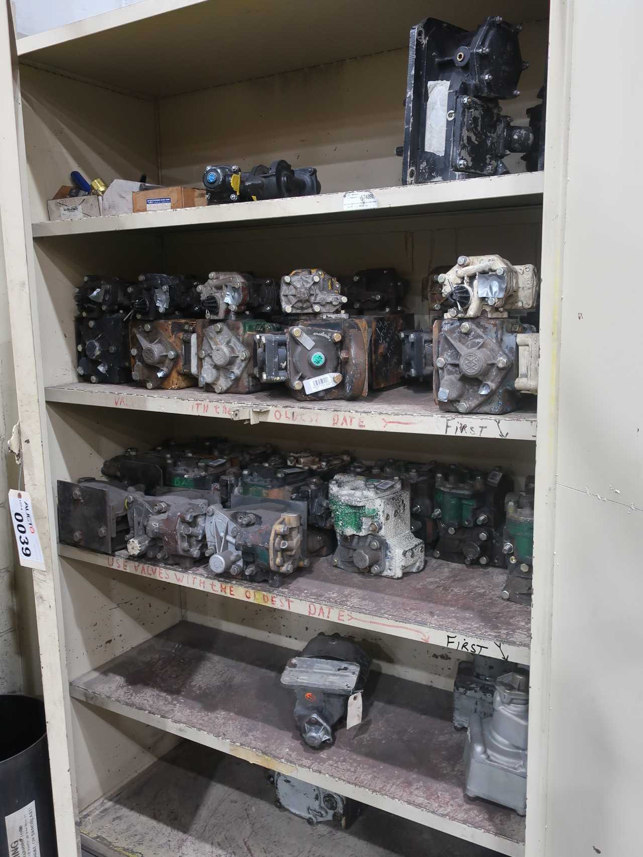 Industrial storage cabinet - no contents - SHELVING