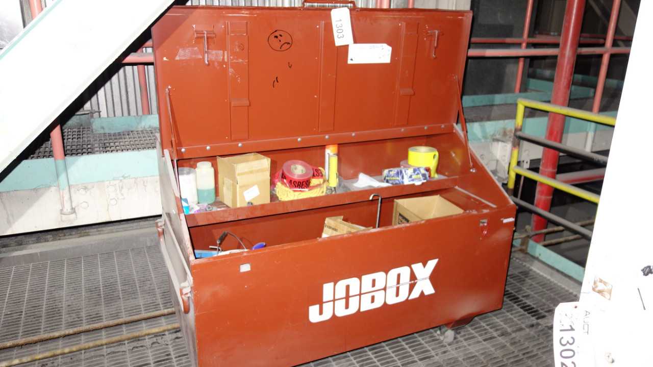 JOBBOX ROLLING JOB BOX WITH CLEANING SUPPLIES - PLANT & FACILITY