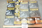 LOT OF ASSORTED TIMKEN TAPERED ROLLER BEARINGS - BEARINGS