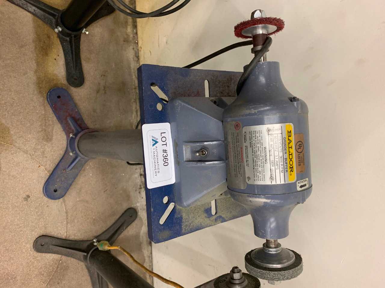 UL Grinder/Buffer on Stand - GRINDING MACHINES UL Grinder/Buffer on Stand - GRINDING MACHINES