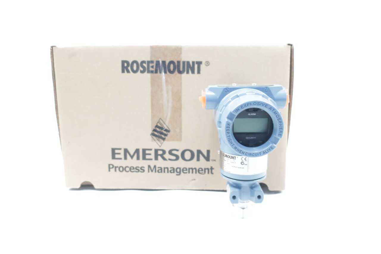 ROSEMOUNT 3051TG2A2B21AB4M5 TRANSMITTER 1.5-150PSI - INSTRUMENTATION