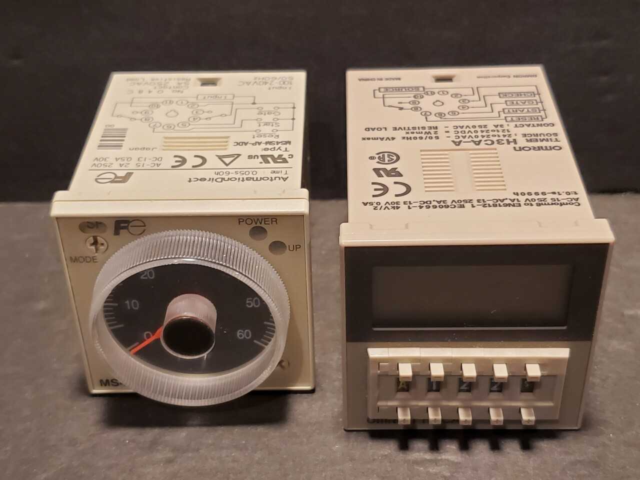 Lot of 2 Timers Omron/Automation direct - INDUSTRIAL PARTS