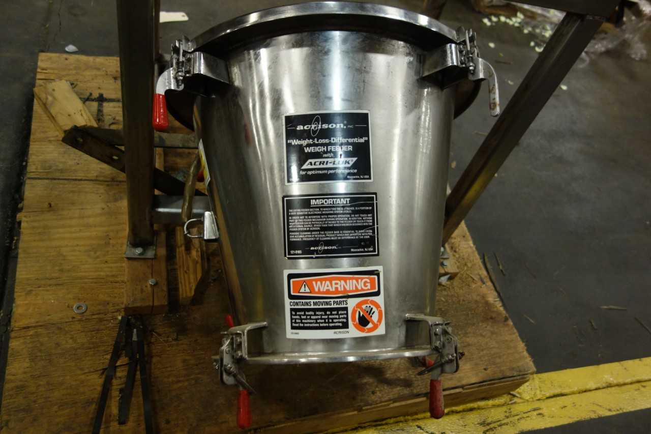 ACRISON 4052001251700E SCREW FEEDER WITH ACRISON WEIGHT LOSS DIFFERENTIAL WEIGH FEEDER - POWER GENERATORS