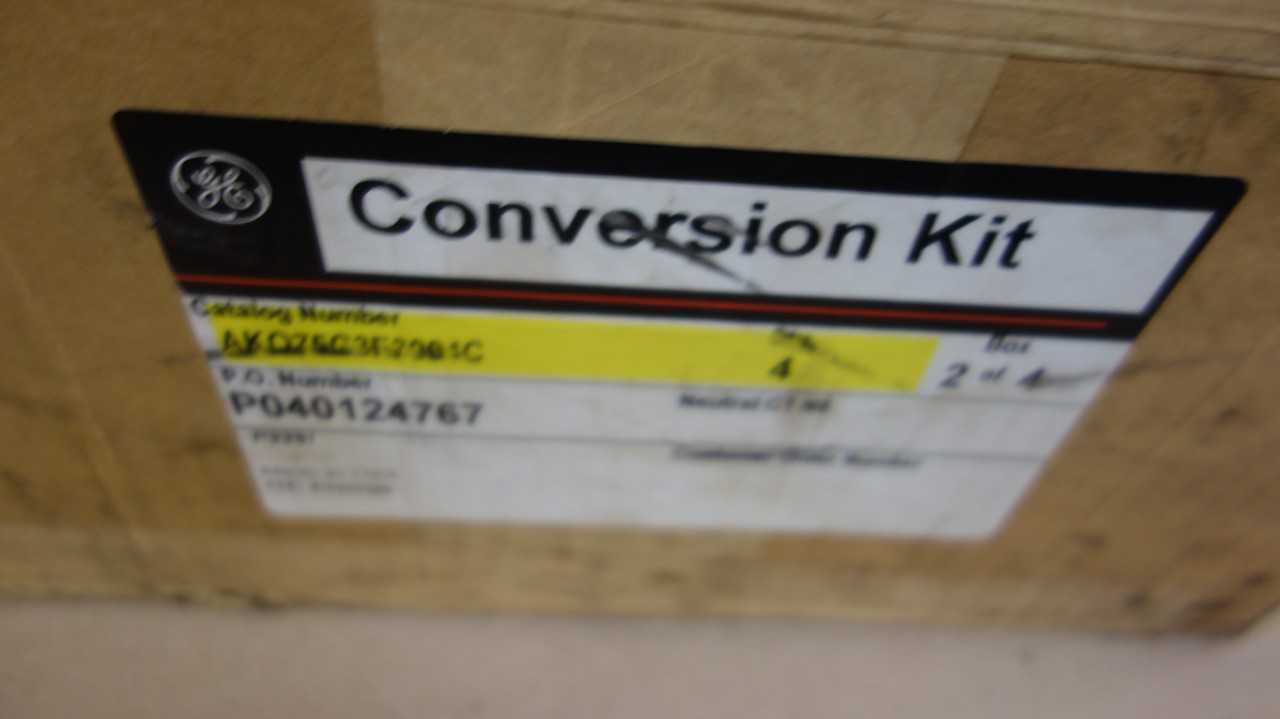 GENERAL ELECTRIC AKO75C3F3004C CONVERSION KIT - ELECTRICAL COMPONENTS