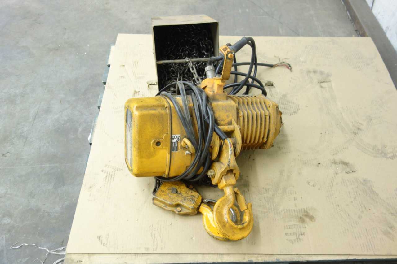 HARRINGTON ES3B-193 2 TON ELECTRIC TOP HOOK HOIST - LIFTING EQUIPMENT