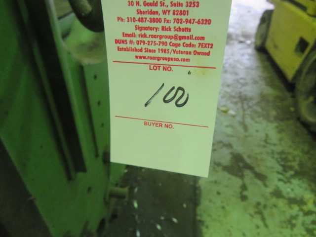 Deckel KF-12/Cincinnati Planer - MISCELLANEOUS