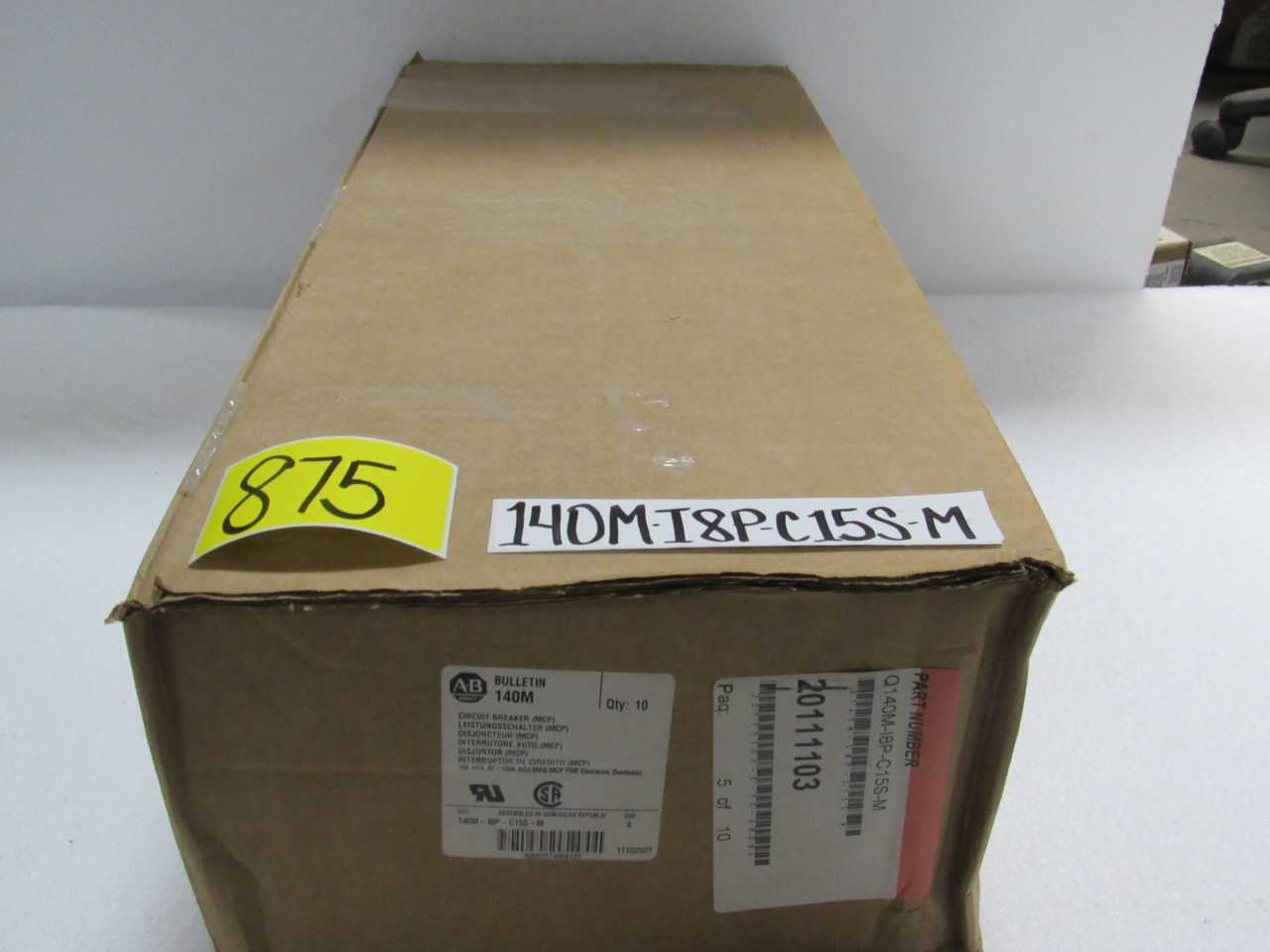 Allen Bradley Breakers - CIRCUIT BREAKERS