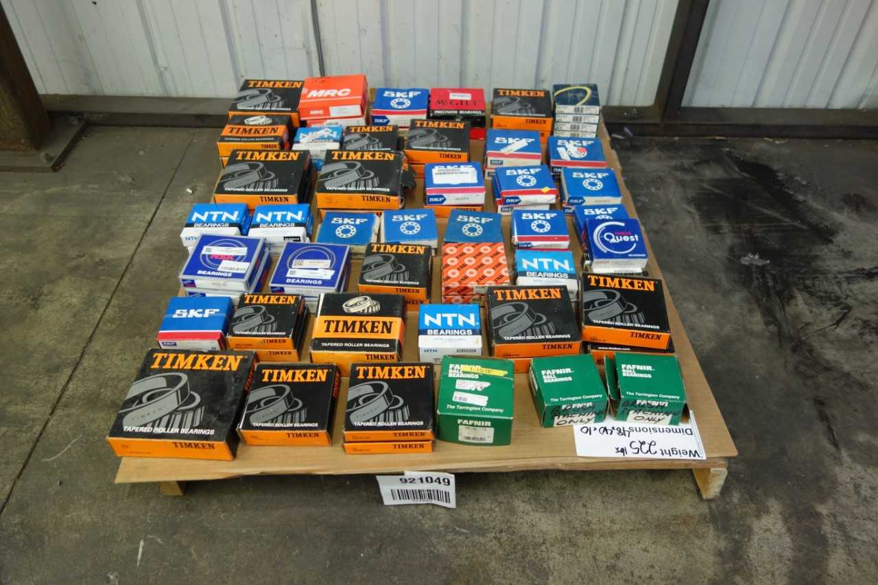 PALLET OF ASSORTED ROLLER BEARINGS - BEARINGS