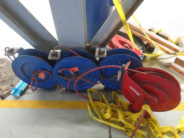 Air Hose Coil Reels (8) Lot - MISCELLANEOUS