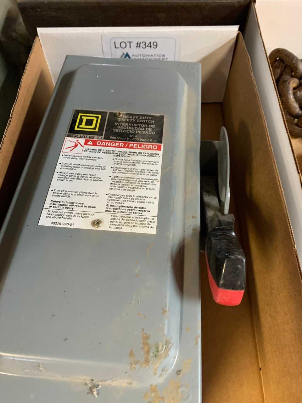Heavy Duty Safety Switch - SAFETY EQUIPMENT