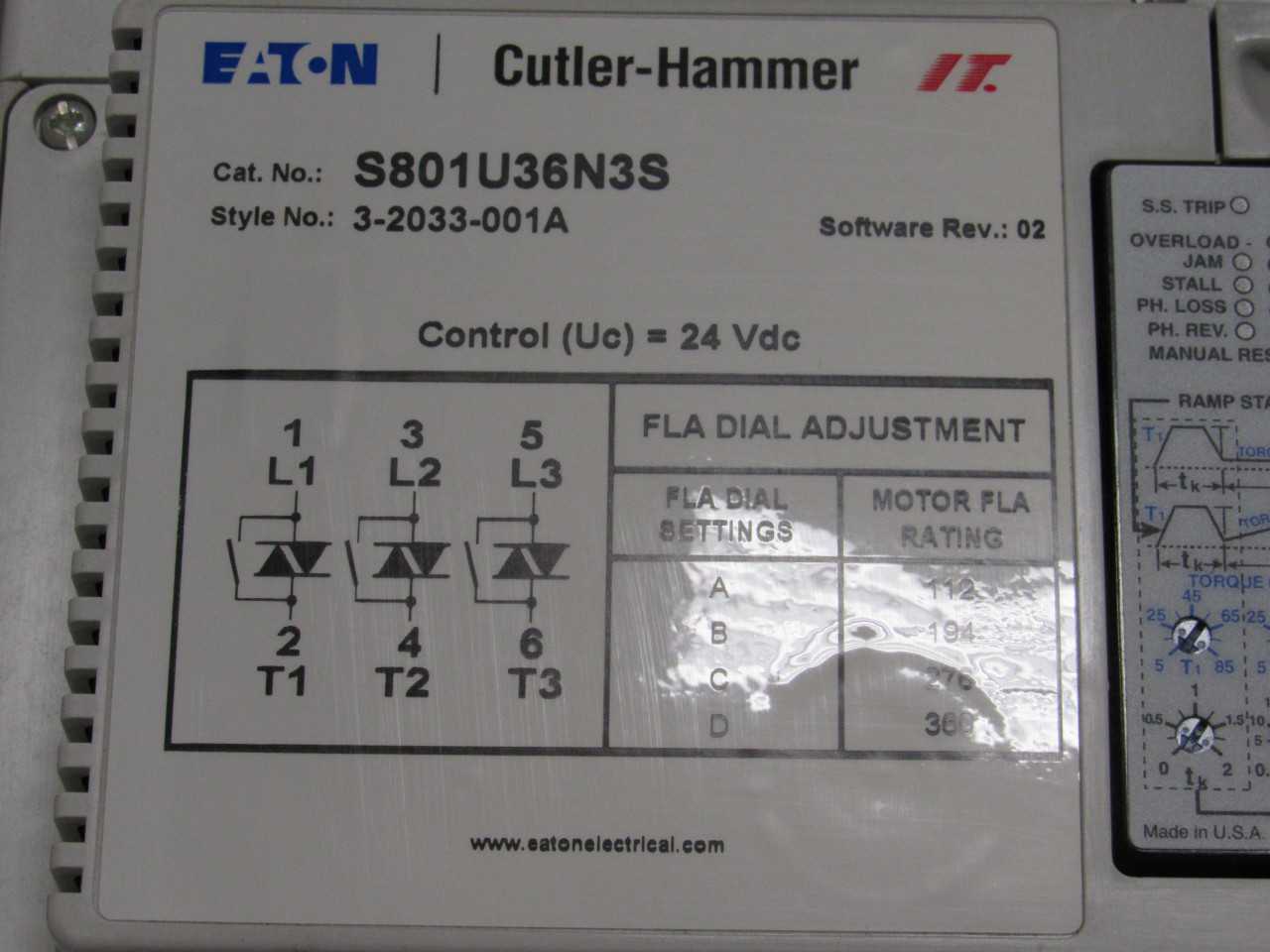 Eaton Soft Starter - MOTOR STARTERS