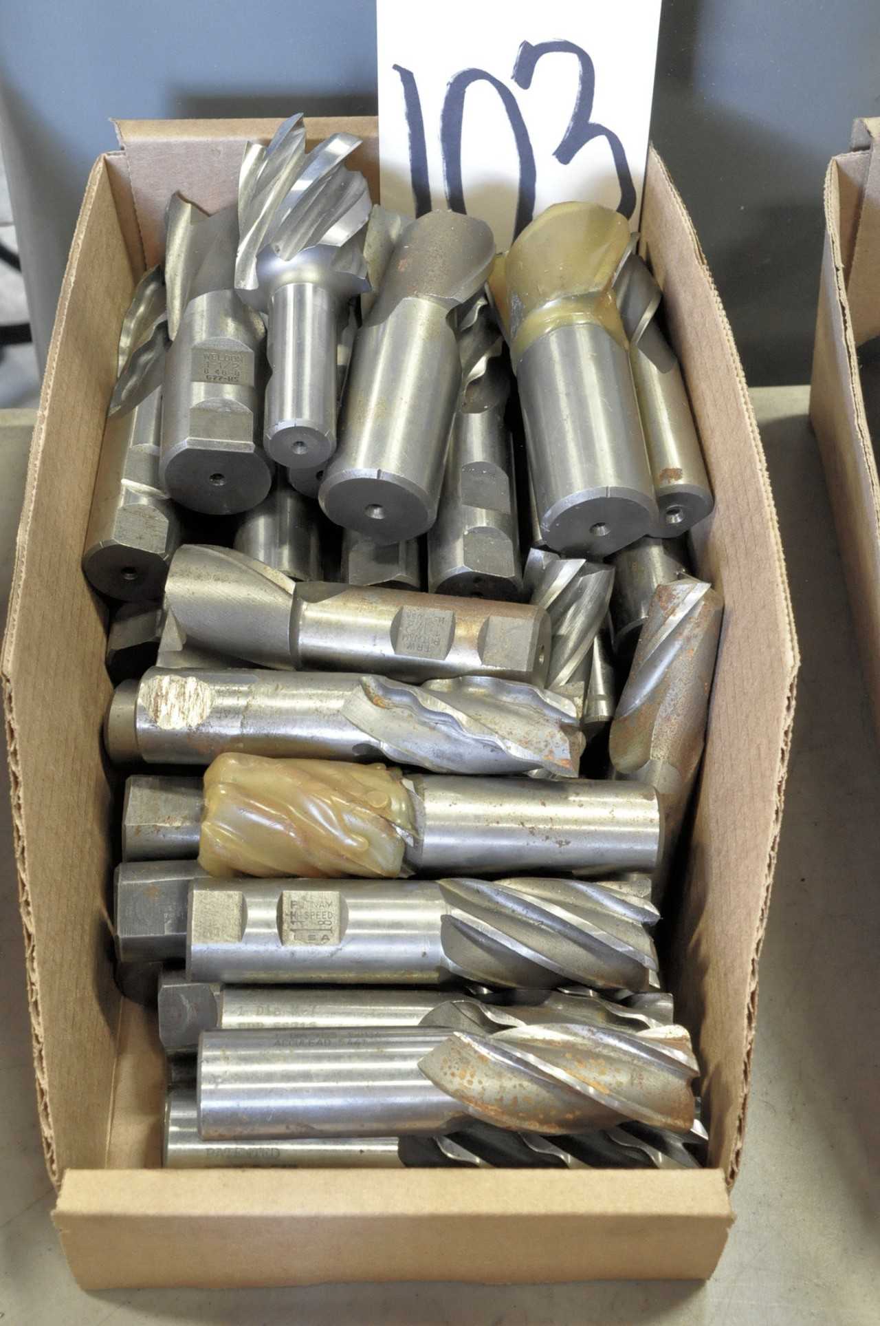 Lot-Single End Mills in (1) Box - ELECTRIC POWER TOOLS